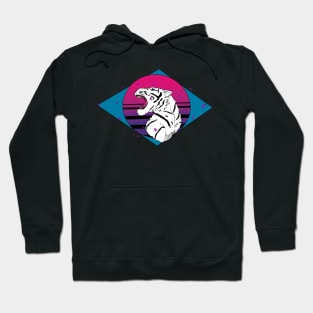 Retrowave Tiger Hoodie